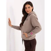 Sweatshirt-D10600BI02420T-dark beige