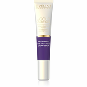 Eveline Cosmetics Gold & Retinol kremasti serum proti gubam okoli oči 20 ml