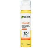 Garnier Vitamin C Brightening Over Make-Up UV Mist zaščita pred soncem za obraz za vse tipe kože 75 ml za ženske