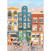 Pieces & Peace - Puzzle Devet ulic, Amsterdam - 500 kosov