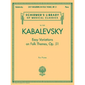 Easy Variations on Folk Themes, Op. 51: For Piano