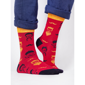 Yoclub Mans Cotton Socks Patterns Colors SKA-0054F-H400