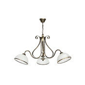 Luster na lancu ANTICA 3xE27/60W/230V