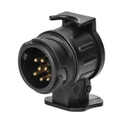 ORNO Priključni adapter za prikolico 13 na 7 polni, plastika 12/24V