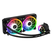 CPU vodeno hladenje ARGB Gamdias Chione M2-240 Lite