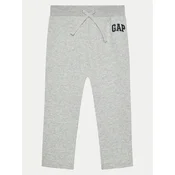 Gap Spodnji del trenirke 504720-01 Siva Regular Fit