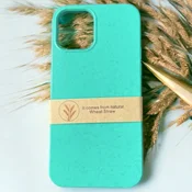 Infostyle Ovitek iz naravnega materiala Natural za iPhone 14 Pro Max Svetlo zelena/EKO