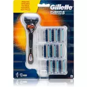 Gillette Fusion5 Proglide brivnik + nadomestne britvice 10 kos