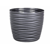eoshop Pokrov za cvetlični lonec SAHARA PETIT plastika mat d27x22cm