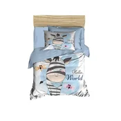 Lessential Maison PH187 Plavo/Crno/Belo Posteljina za Bebe