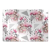 Decormat Podloga za zaščito tal Flamingos 120x90 cm 15 cm