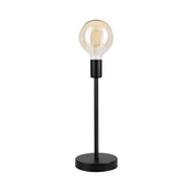 Stona lampa ASTRID 1xE27/60W/230V, mat crne boje