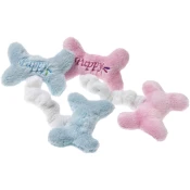 FLAMINGO PUPPY zvucna Kost plišana 20cm, razne boje