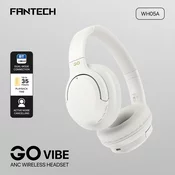 Bluetooth slušalice Fantech GO Vibe WH05A sive