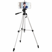 MG K10+ stojalo za mobitelni telefon in fotoaparat 133 cm, črna