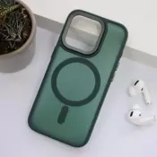 Maska Mag Case Candy Shield za iPhone 16 Pro tamno zelena