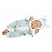 Llorens 63301 LITTLE BABY - realisticna lutka za spavanje s tijelom od meke tkanine - 32