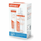 Elmex vodica za ispiranje usta 400ml + pasta za zube 75ml GRATIS