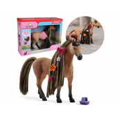 Schleich SLH42621 Schleich Horse Club -Čudovit Akhal-Teke žrebec za stiliranje 4+