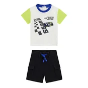 Guess Komplet majica in športne kratke hlače I6RG01 K8HM4 Pisana Regular Fit