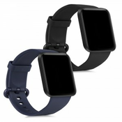 2x Narukvica za Xiaomi Mi Watch Lite / Redmi Watch - crna