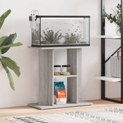 vidaXL Stojalo za akvarij siva sonoma 60x30x60 cm inženirski les