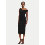 Patrizia Pepe Cocktail obleka 2A3040/J333-K103 Črna Regular Fit