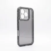 Maska Color Transparent za Honor 600 Lite crna