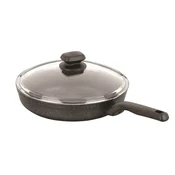 Aluminum frying pan with lid, 28 cm, Ornella Alu - Korkmaz