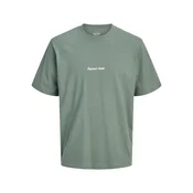 JACK & JONES Majica JORNorrebro zelena / bela