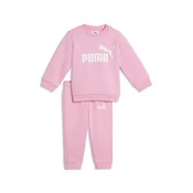 PUMA Essentials Minicats Crew Set Toddler, Clothing, Pink Shimmer, 1-2Y
