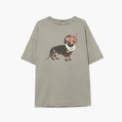 Cropp - Majica ispranog izgleda - light grey