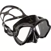 Crno-siva maska X-VISION LIQUID SKIN za ronjenje s bocom