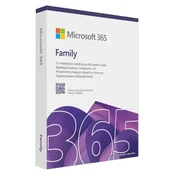Microsoft 365 Family SLO - 1 leto, 6 uporabnikov