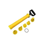 Enpro Fugirna pištola 719650 Plastic Caulking Gun, 5 Tips
