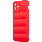 OBAL:ME Puffy ovitek za Apple iPhone 12 rdeč