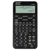 SHARP kalkulator ELW531TLBBK, 420F, 4V, tehnični