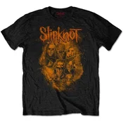 Slipknot WANYK Orange (Back Print) Black M Majica