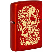 Zippo vžigalnik 36059 Tattoo Split Skull