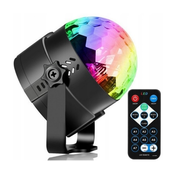 Disko LED RGB projektor svetlobni efekt + daljinec