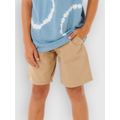 Rip Curl Hyped Canvas Kids Kratke hlace khaki sand