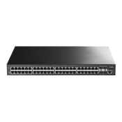 Cudy GS5048S4 Managed L3 mrežni stikalo, Gigabit Ethernet, črno