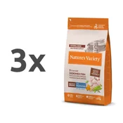 Natures Variety Healthy Grains Cat Sterilized Adult - bela riba 3 x 1,25 kg