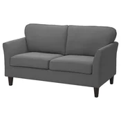 EKHOLMA Sofa dvosed, Hakebo tamnosiva