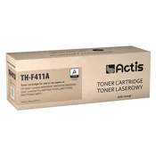 Actis toner TH-F411A, združljiv s HP 410A/Canon 046, cian, 2300 strani