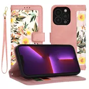 Etui Techsuit FlipCraft za iPhone 13 Pro - sweetheart pink