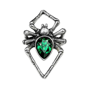 Prstan ALCHEMY GOTHIC - Smaragdni Venom - R222-A