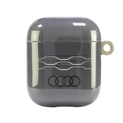 Audi Ovitek za slušalke Audi IML AirPods 1/2 z geometrijskim vzorcem, siv/siv, AU-IMLAP-A6/D3-GY