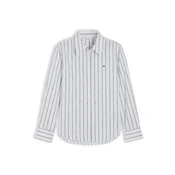 TOMMY HILFIGER Bluza temno modra / bela