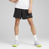 Mens Puma VELOCITY 2-in-1 Running Shorts, Black, Size S, Clothing